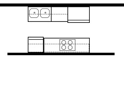 Galley kitchen layout